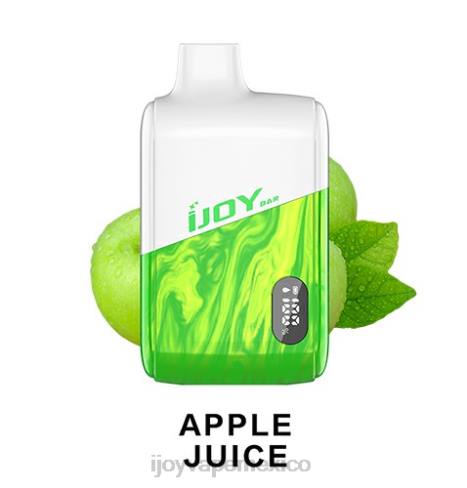 iJOY Bar IC8000 desechable - iJOY Mexico - P62D175 jugo de manzana