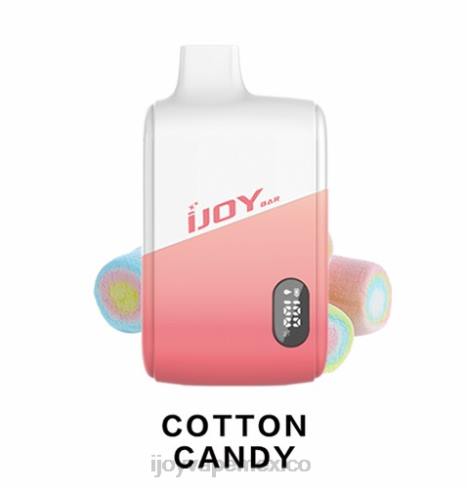 iJOY Bar IC8000 desechable - iJOY disposable vape - P62D184 algodón de azúcar