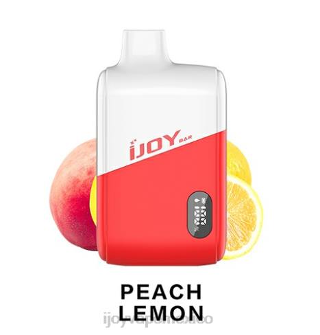 iJOY Bar IC8000 desechable - iJOY vape México - P62D190 melocotón limón