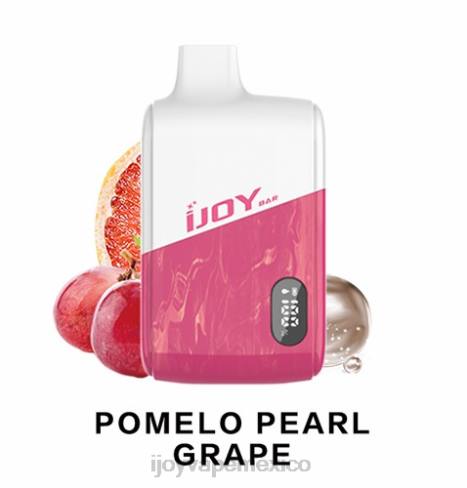 iJOY Bar IC8000 desechable - iJOY vape desechable - P62D192 pomelo uva perla