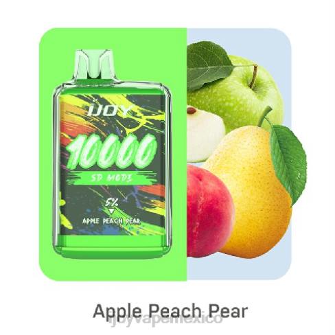 iJOY Bar SD10000 desechable - iJOY vape México - P62D160 manzana durazno pera