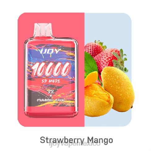 iJOY Bar SD10000 desechable - iJOY vape desechable - P62D172 mango fresa