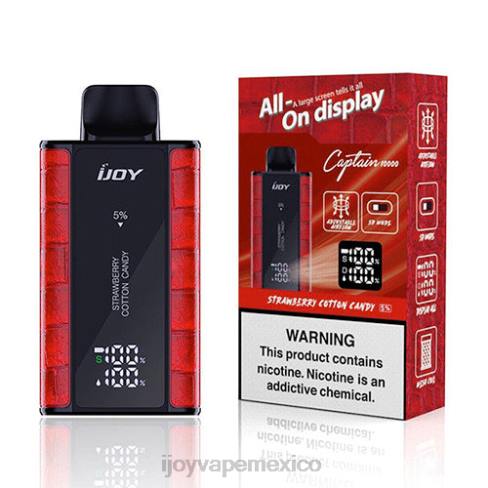 iJOY Bar Captain desechable - iJOY Mexico - P62D95 algodón de azúcar de fresa