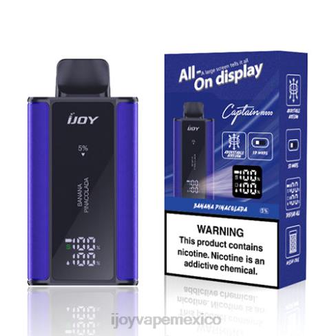 iJOY Bar Captain desechable - iJOY sabores - P62D81 piñacolada de plátano