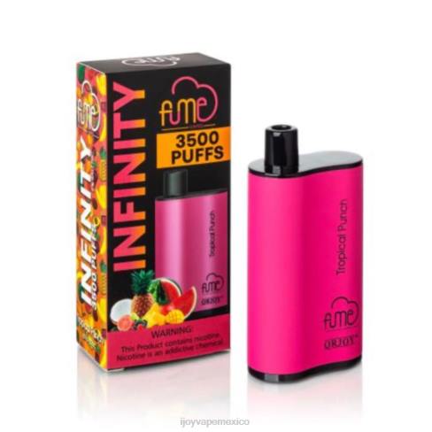 iJOY Fume Infinity desechables 3500 inhalaciones | 12ml - iJOY MX - P62D108 ponche tropical