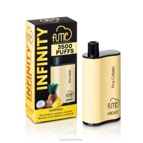 iJOY Fume Infinity desechables 3500 inhalaciones | 12ml - iJOY Mexico - P62D105 piña colada
