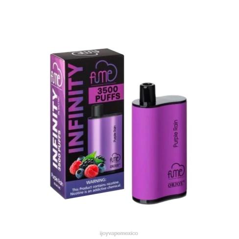 iJOY Fume Infinity desechables 3500 inhalaciones | 12ml - iJOY vape Monterrey - P62D106 lluvia púrpura