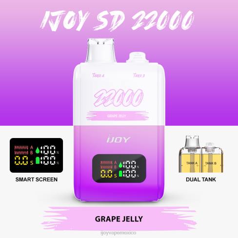 iJOY SD 22000 desechable - cigarro electronico iJOY - P62D153 mermelada de uva